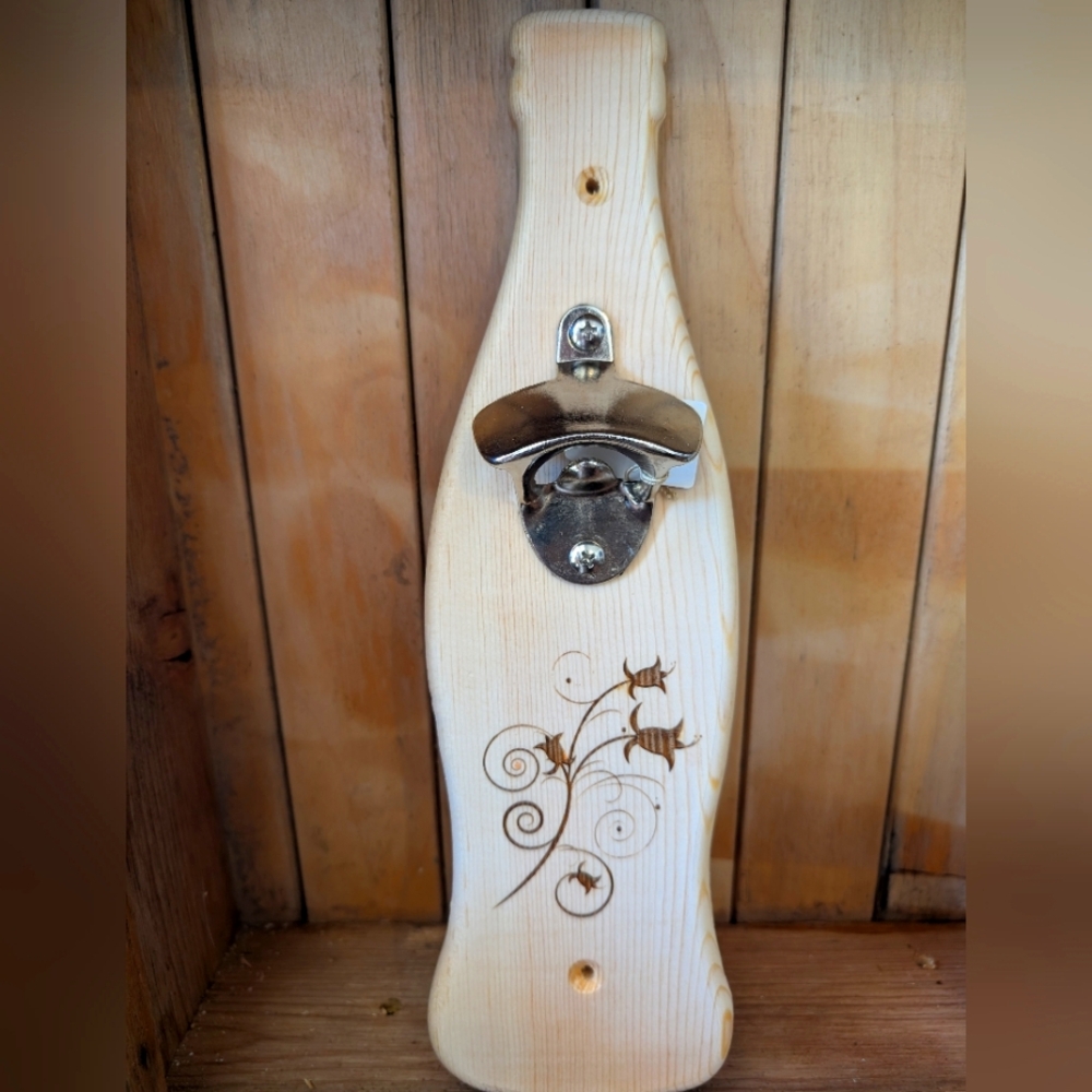Custom 14" wall mounted bottle opener